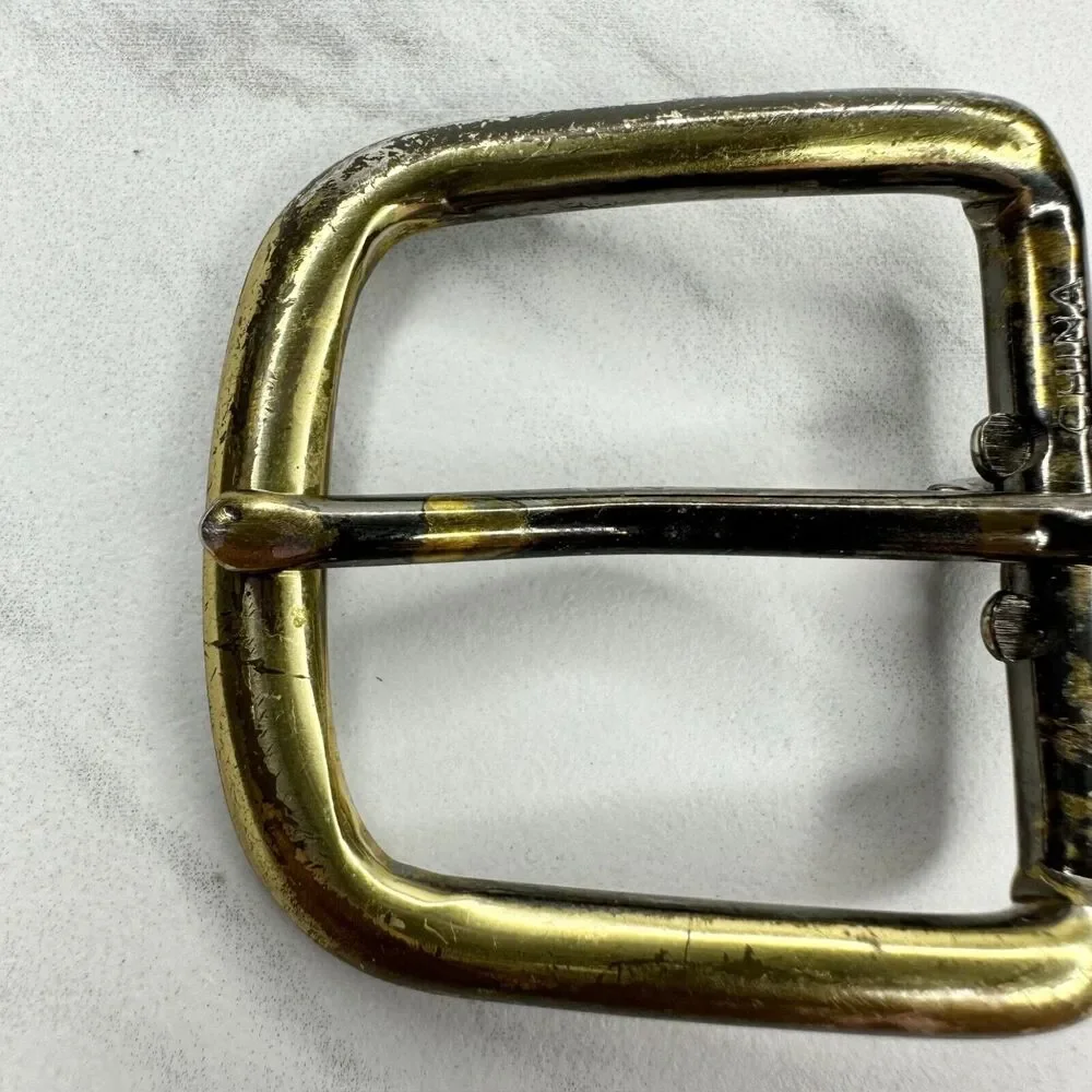 Rounded Simple Basic Belt Buckle - Picture 2 of 7